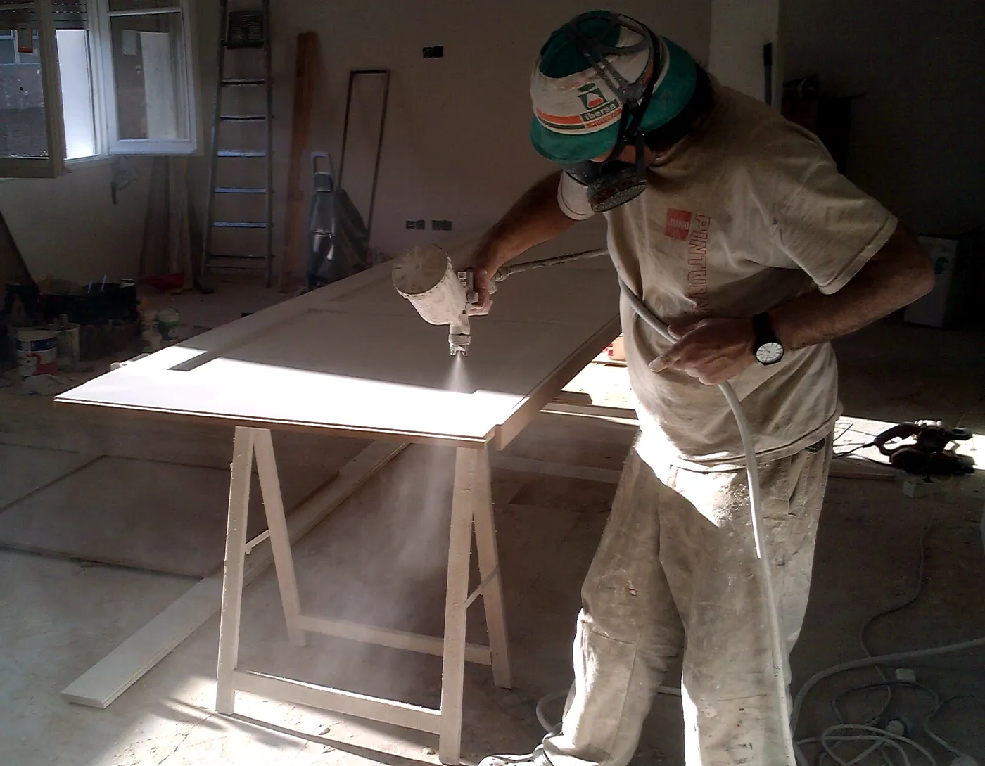 Interior del taller de Pindeco